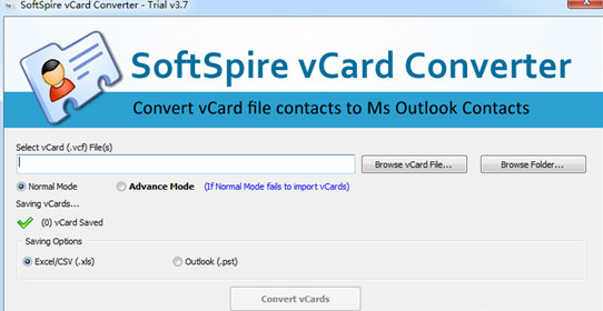 SoftSpire vCard Converter