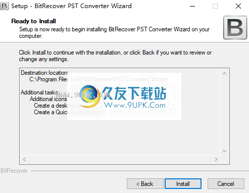 BitRecoverPSTConverterWizard
