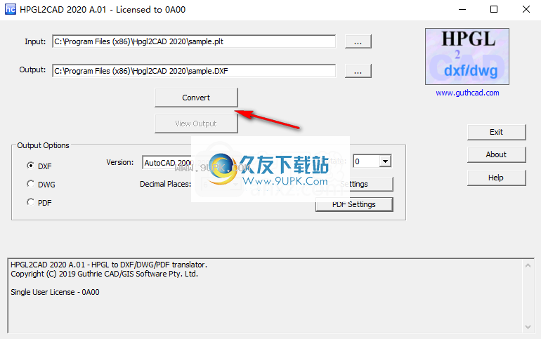 HPGL2CAD2020