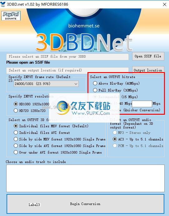 3DBDNet