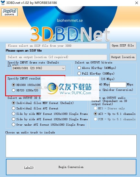 3DBDNet