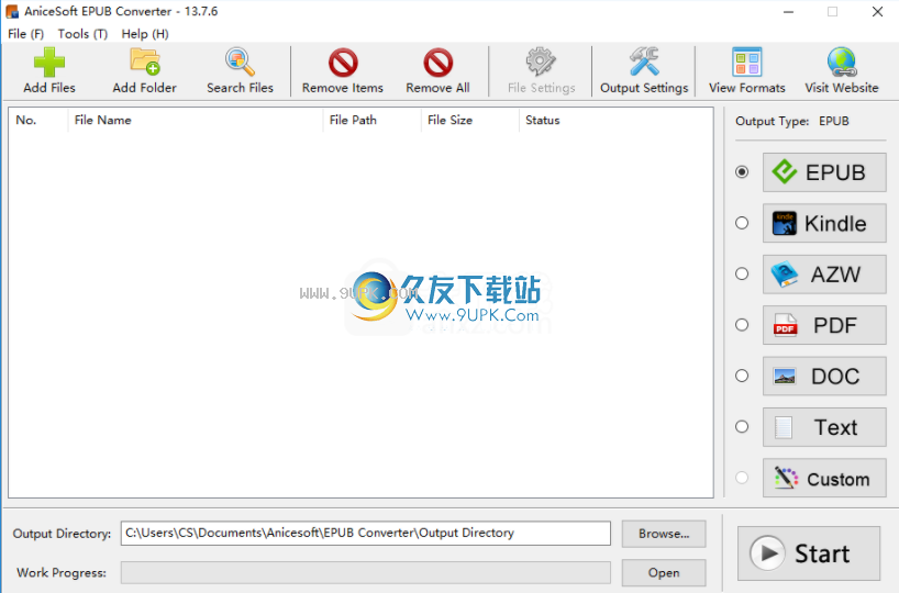 AniceSoftEPUBConverter