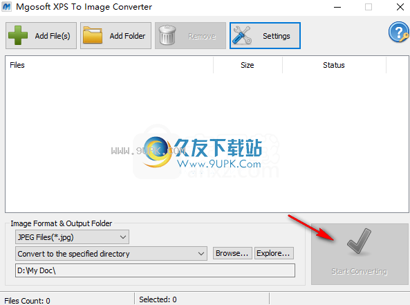 MgosoftXPSToImageConverter