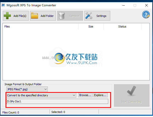 MgosoftXPSToImageConverter