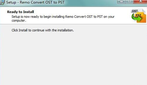 Remo Convert OST to PST