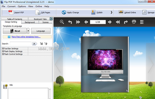 Flip PDF Professional