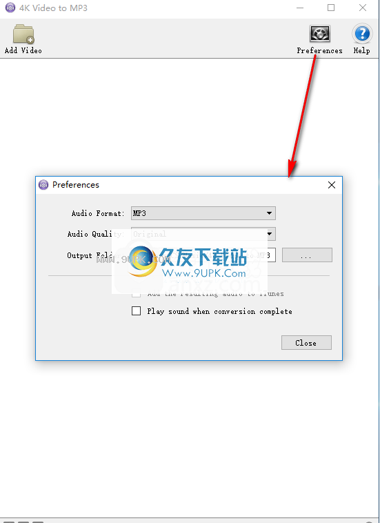 4KVideotoMP3