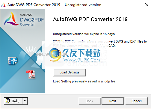 AutoDWGPDFtoDWGConverter2019