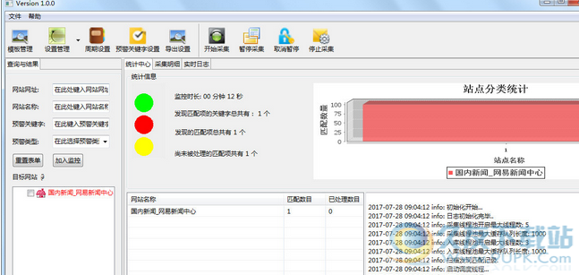 迅搜全自动信息采集监控平台