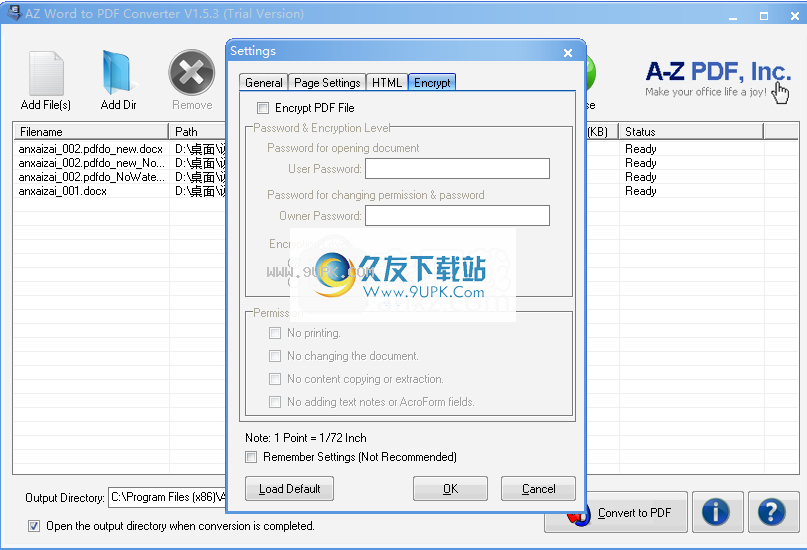 AZWordtoPDFConverter