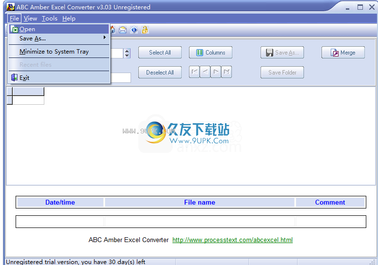 ABCAmberExcelConverter