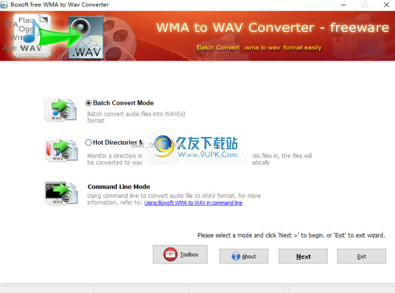 BoxoftWMAtoWavconverter