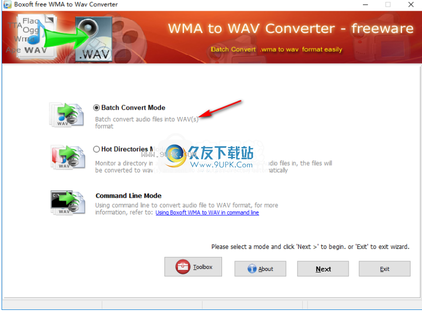 BoxoftWMAtoWavconverter