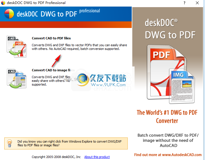 deskDOCDWGtoPDFPro