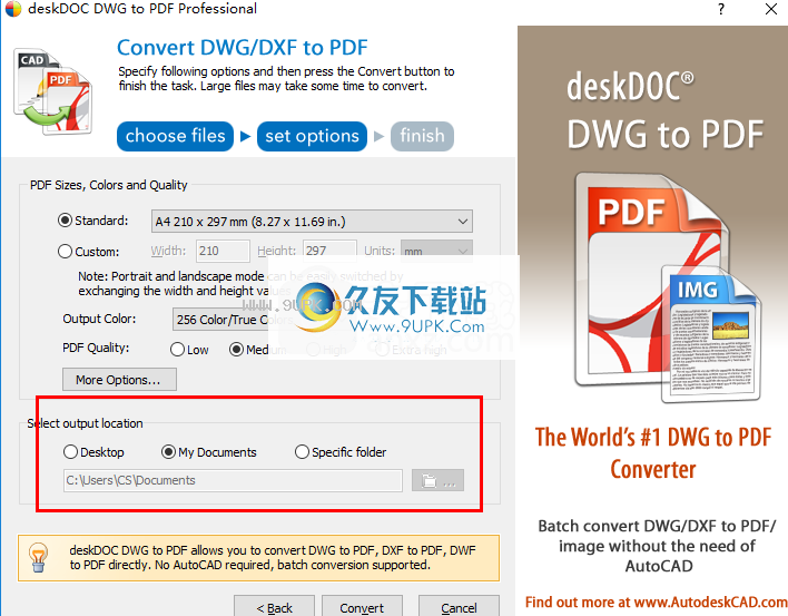 deskDOCDWGtoPDFPro