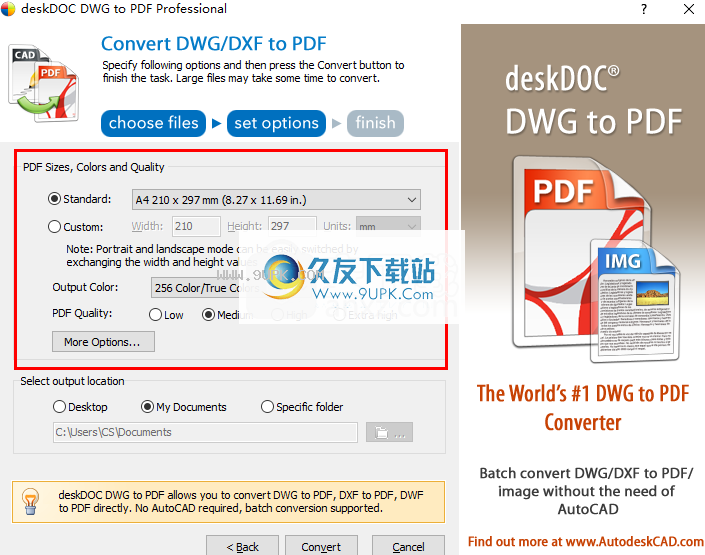 deskDOCDWGtoPDFPro