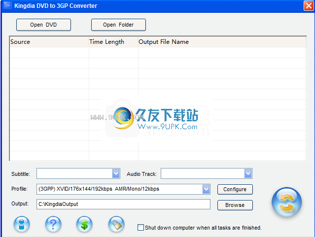 KingdiaDVDto3GPConverter