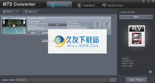 Dimo MTS Converter