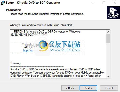 KingdiaDVDto3GPConverter