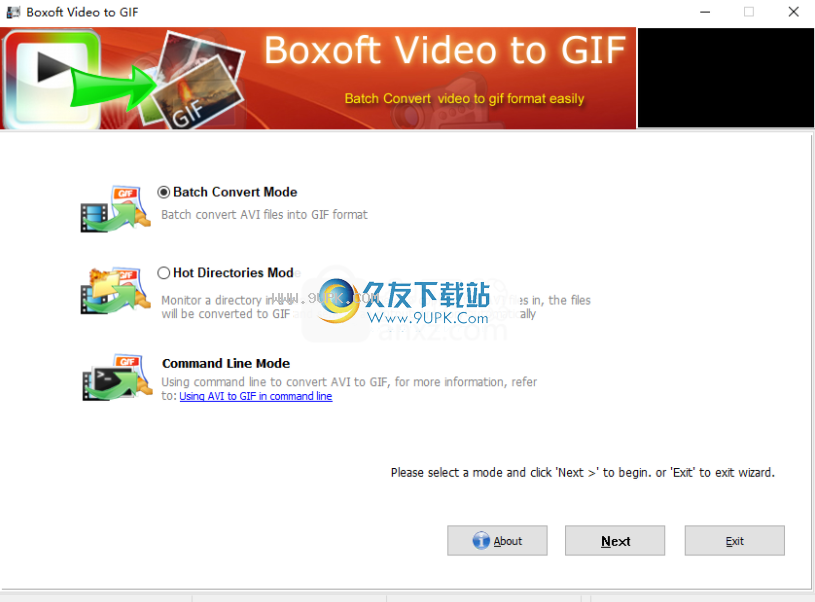 Boxoft Video To GIF