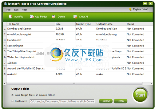iStonsoftTexttoePubConverter