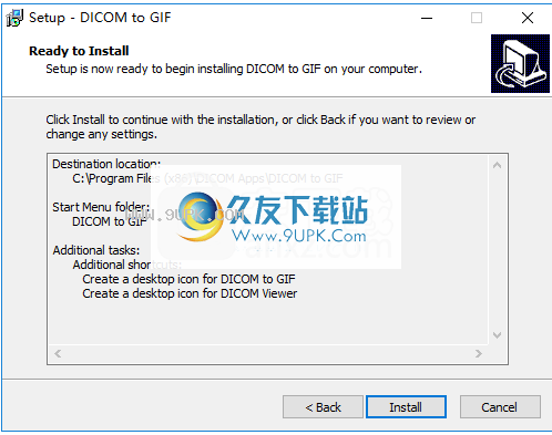 DICOMtoGIF