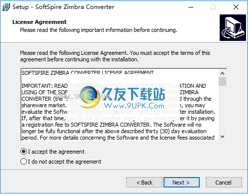 SoftSpireZimbraConverter