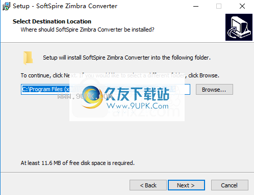 SoftSpireZimbraConverter
