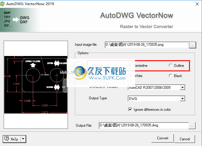 AutoDWG VectorNow