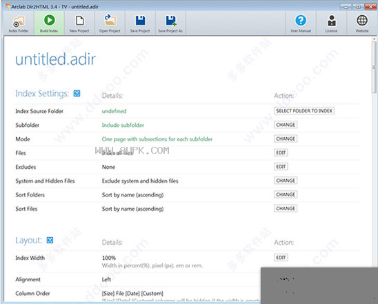 Arclab DirHTML