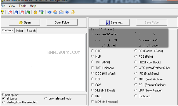 ABC Amber CHM Converter