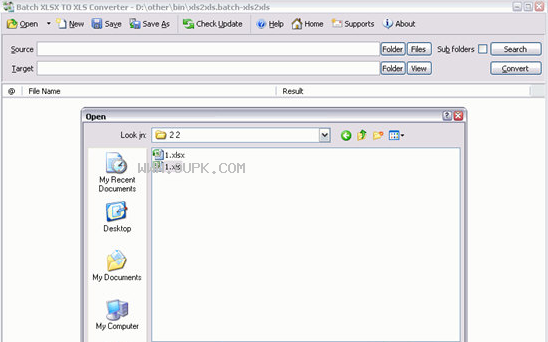 Batch XLS AND XLSX Converter