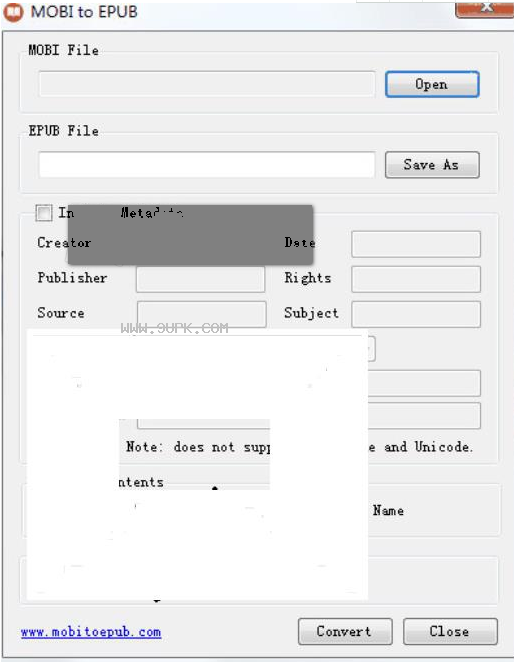 MOBI to EPUB