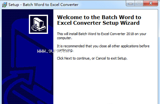 Batch DOC TO XLS Converter