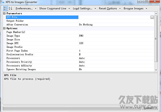 xps格式转换软件(XPS to Images Converter)