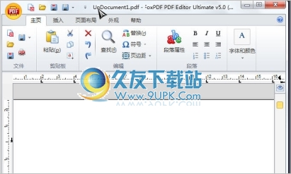 FoxPDF PDF Editor Ultimate 免安装[PDF编辑转换器]