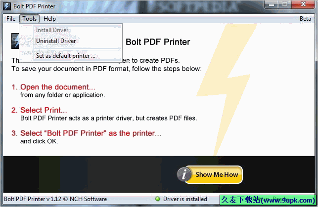 Bolt PDF Printer 正式[pdf文件打印工具]