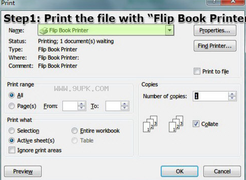 Boxoft Flipbook Printer截图1