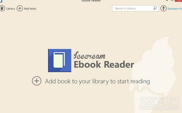 Icecream Ebook Reader