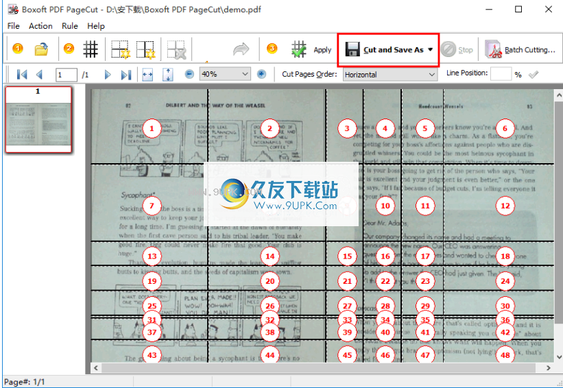 BoxoftPDFPageCut