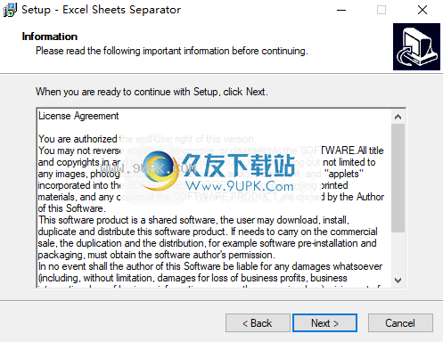 ExcelSheetsSeparator