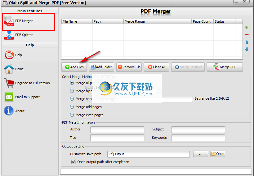 OkdoSplitandMergePDF