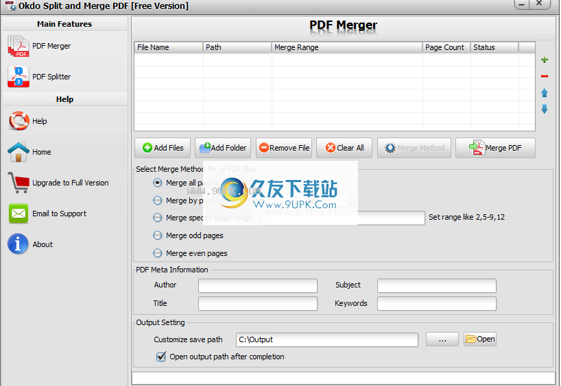 OkdoSplitandMergePDF