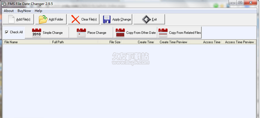 File Date Changer 英文版
