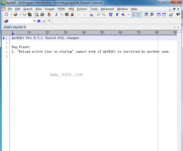 AptEdit