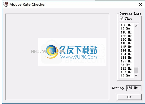 mouse rate checker