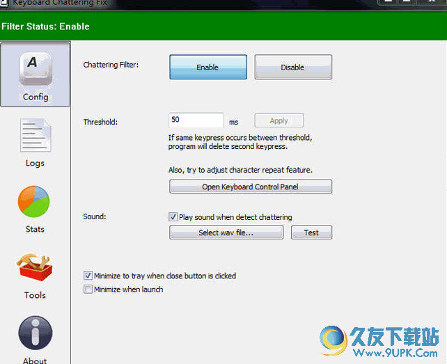 Keyboard Chattering Fix[多功能键盘修复工具] v 微软