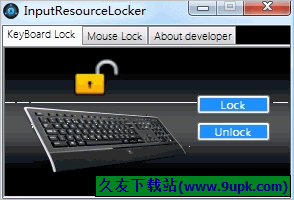 Input Resource Locker 免安装版[键盘鼠标锁定工具]