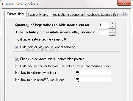 Cursor Hider