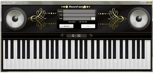 Free Virtual Piano 正式免安装版[虚拟键盘钢琴软件]